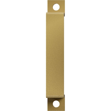 Ekena Millwork Premium 7"L x 1 1/4"W Pull Handle for 2 1/4" Doors, Jacob's Gold GB6001PH507JG
